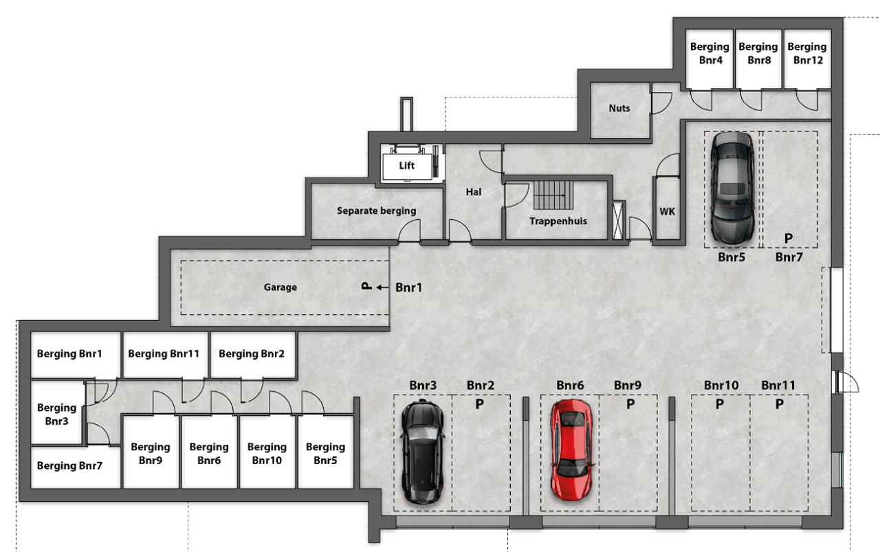 JOBO   Verkoop brochure cleijn duijn residence   parkeergarage